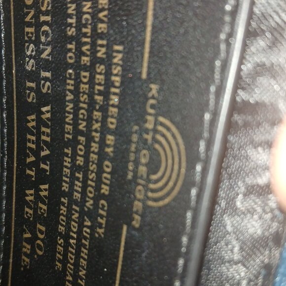 Kurt Geiger  sequin chain strap shoulder purse - Picture 5 of 9